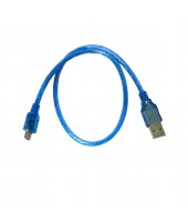 Cable USB To Mini 5pin (0.45M) Blue